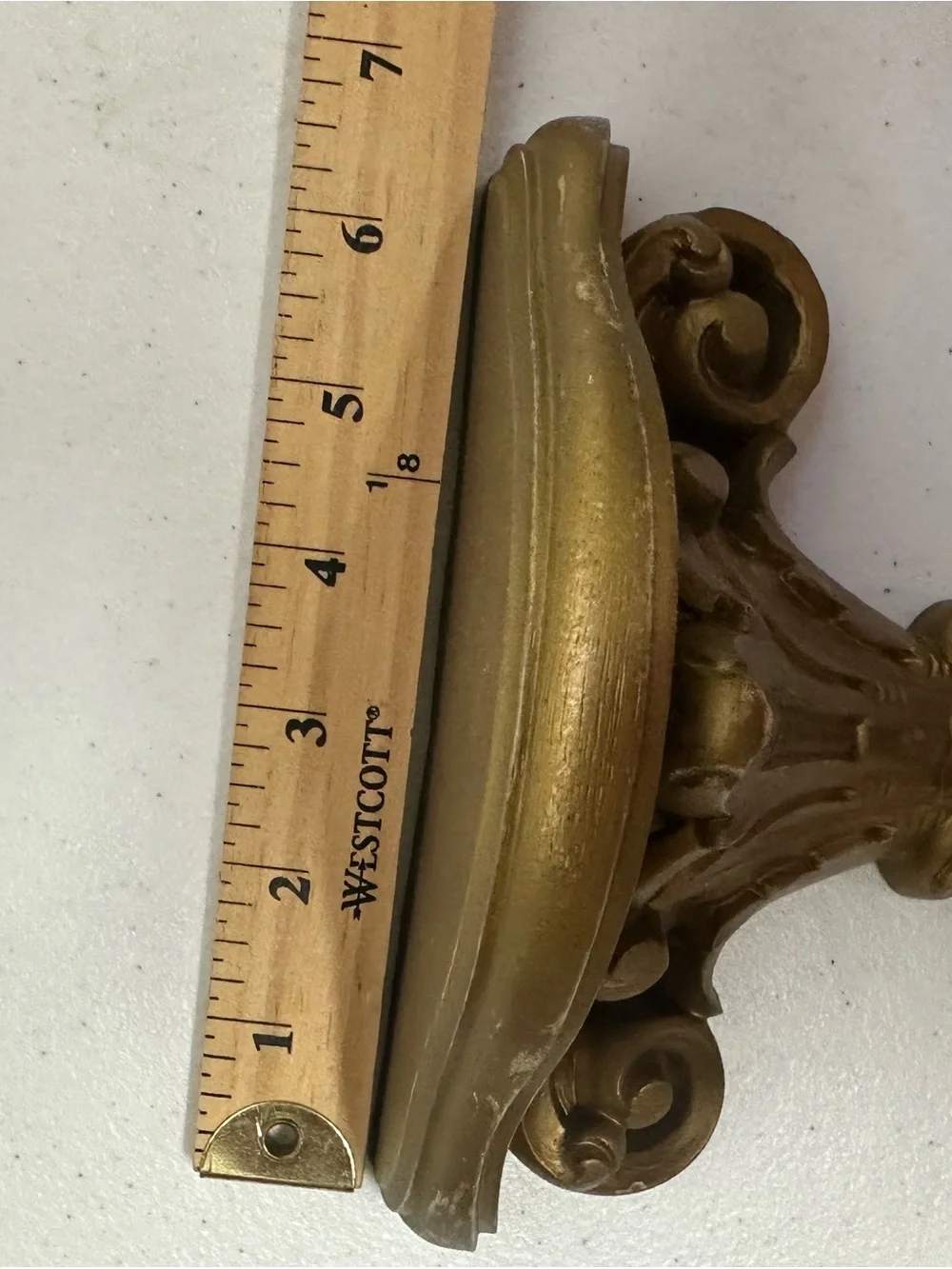 Vintage Syroco Gold Ornate Wall Shelf Hollywood Regency Rococo Decor